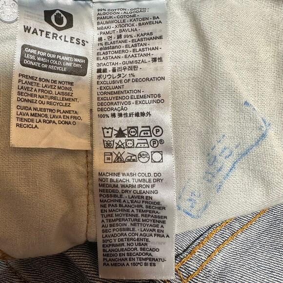 Levi's 569 Men's Denim Jeans Loose Fit Straight Leg Stretch 40 x 32 - Picture 8 of 9